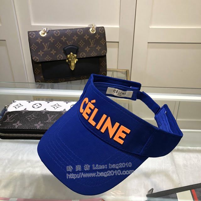 CELINE女士帽子 賽琳空頂遮陽帽  mm1162